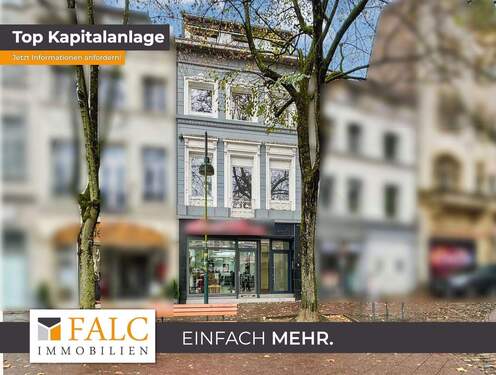 Hausansicht - Wohn- und Geschäftshaus in zentraler Lage von Aachen