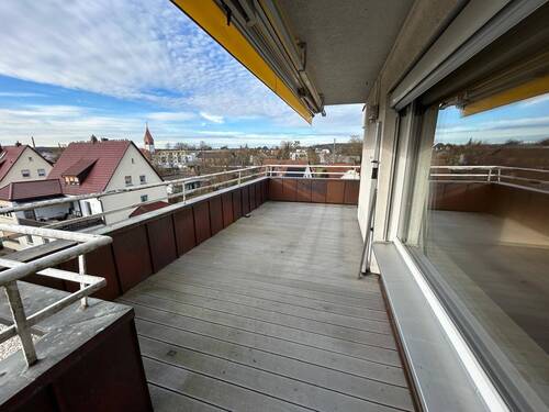 Terrasse.JPG - Dachterrassenwohnung mit toller Aussicht