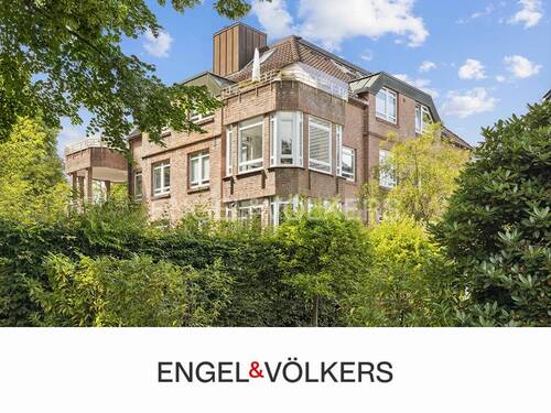 Bismarckallee 49 - Ein Juwel im Villenviertel - Hochwertig sanierte Wohnung mit Wintergarten & Kamin