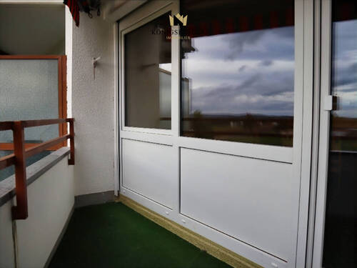 ...auf den Balkon... - 