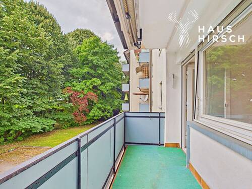 Wohnzimmer Loggia - Etagenwohnung mit 80,00 m² in Baden-Baden zum Kaufen