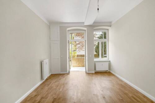 Wohnzimmer - Etagenwohnung mit 90,00 m&sup2; in Leipzig zum Kaufen