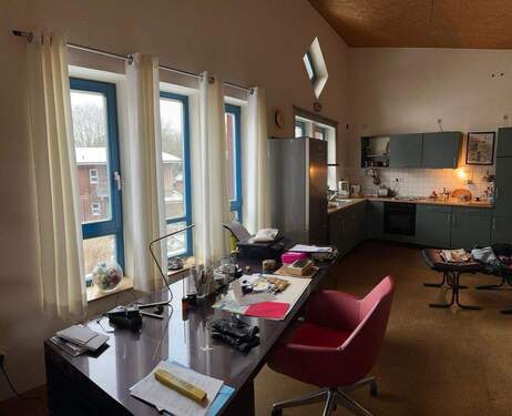 Wohnen/Küche - 2 Zimmer Etagenwohnung zur Miete in Nienburg