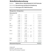 Erstbezug nach Kernsanierung - Obergeschoss und Dachgeschoss mit Balkon - Künzelsau