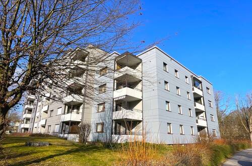 Ansicht Süd/Westen - 3 Zimmer Etagenwohnung zum Kaufen in Waldkraiburg