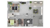 Grundriss Obergeschoss - 