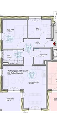 0004 - 3 Zimmer Etagenwohnung in Bitburg