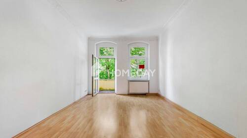 Wohnzimmer 1 - Sofort verfügbare 2-Zimmer-Wohnung mit Balkon, Stellplatz und Kellerraum