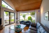 Wohnzimmer Blick in Garten - 