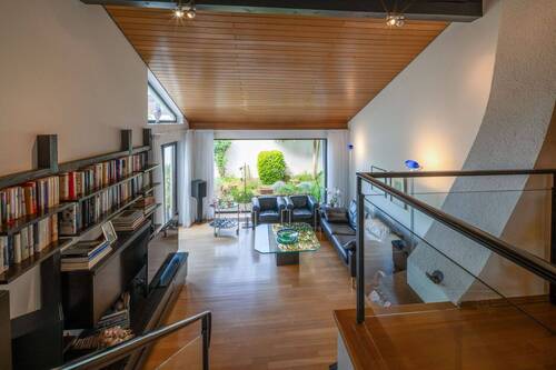 Blick ins Wohnzimmer vom Esszimmer - 