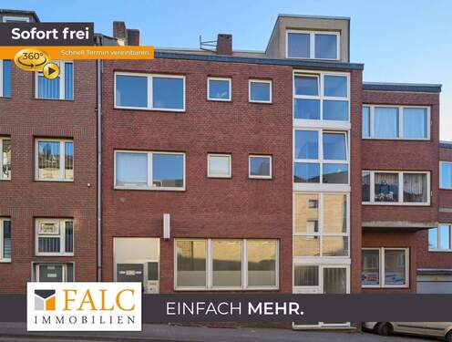 Außenansicht - Helle 2-Zimmer-Wohnung mit Balkon, Küche und Keller - ideal für Singles, Paare oder kleine Familien