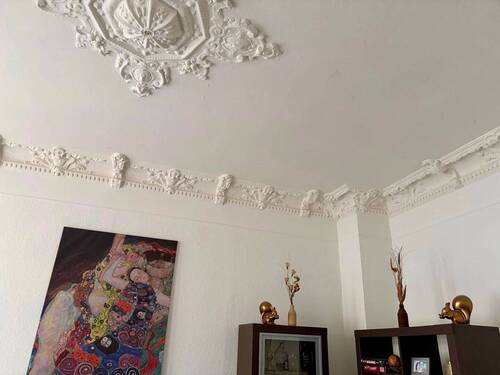 Detail Stuckdecke Wohnung - 