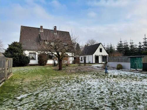 Gartenansicht - Einfamilienhaus mit 129,00 m&sup2; in Scheeßel zum Kaufen
