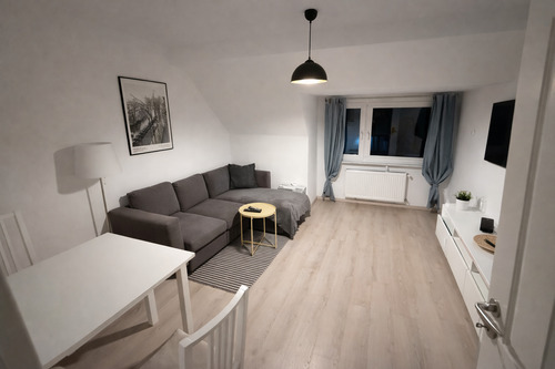 Wohnzimmer - 2 Zimmer Etagenwohnung zur Miete in Essen