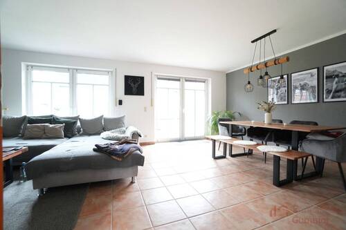 Wohn- Esszimmer - 4 Zimmer Doppelhaushälfte in Salzbergen / Holsten