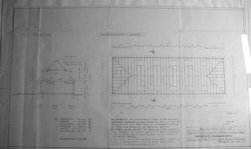 Schnitt Dach Hotel - 