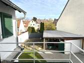 Blick vom Balkon - 