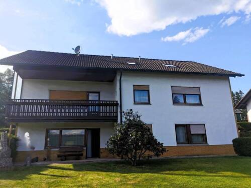 Gartenansicht - Mehrfamilienhaus, Wohnhaus mit 210,00 m&sup2; in Holzminden zum Kaufen