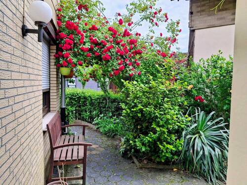 Sitzplatz im Garten - 