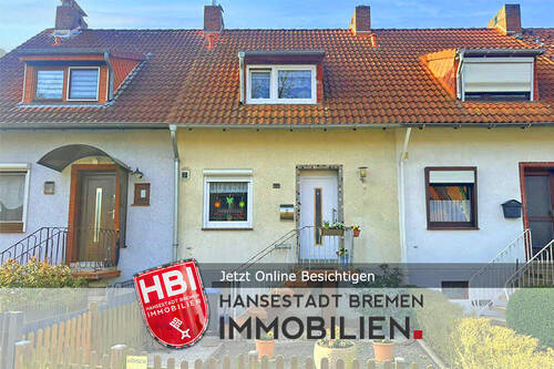 Hauptbild - Huchting Charmantes Reihenmittelhaus mit Terrasse und großem Garten