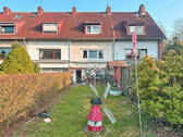 Außenbild Gartenansicht - 4 Zimmer Reihenmittelhaus zum Kaufen in Bremen