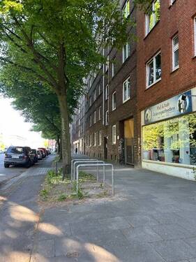 Strassenansicht - 2 Zimmer Etagenwohnung zum Kaufen in Hamburg Horn