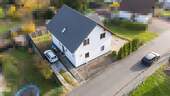 Blick von oben - Einfamilienhaus mit 172,00 m&sup2; in Güllesheim zum Kaufen