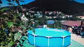 Pool auf der Dachterrasse - 8 Zimmer Einfamilienhaus in Bad Wildbad