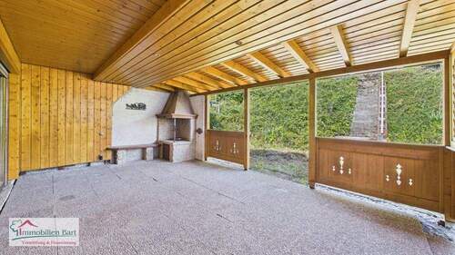 überdachte Terrasse - 