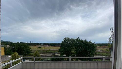 Aussicht vom Balkon - 2 Zimmer Etagenwohnung in Röthenbach an der Pegnitz