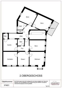 2. Obergeschoss - 