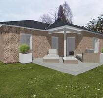 Neubau: Winkelbungalow (Massivhaus als Klinkerbau) in Schiffdorf-Geestenseth inkl. 13,35 kWp PV