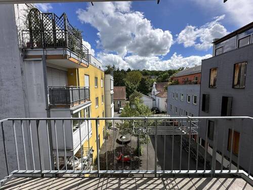 Aussicht vom Balkon - 