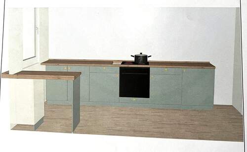 Küche - 2 Zimmer Etagenwohnung in Buchholz in der Nordheide