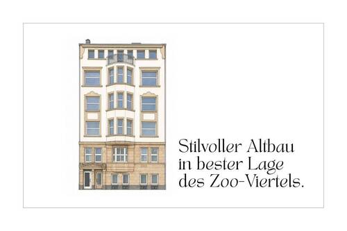 Stilvoller Altbau. - 