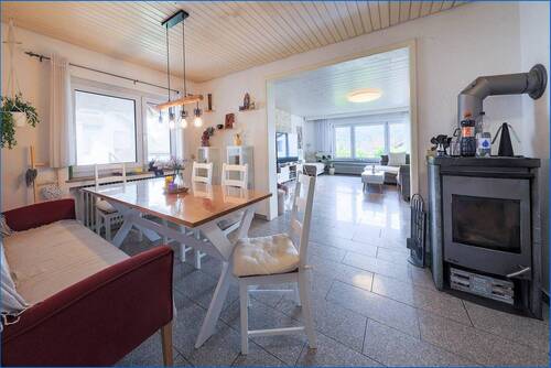 Esszimmer mit Kamin - 