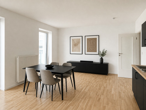 Essbereich - 2 Zimmer Etagenwohnung zur Miete in Düsseldorf