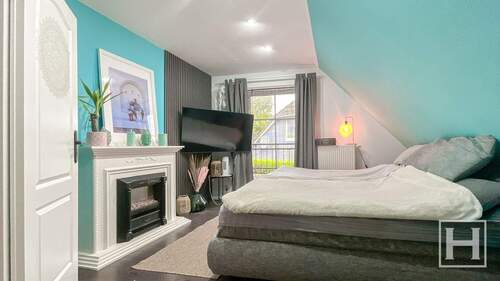 Großzügiges Schlafzimmer - 4 Zimmer Doppelhaushälfte in Itzstedt