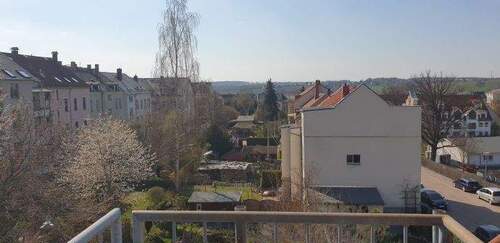 Ausblick vom Balkon - 