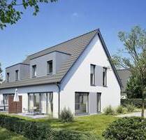 Neubau-Doppelhaushälfte (KfW 40) in Münster-Gremmendorf