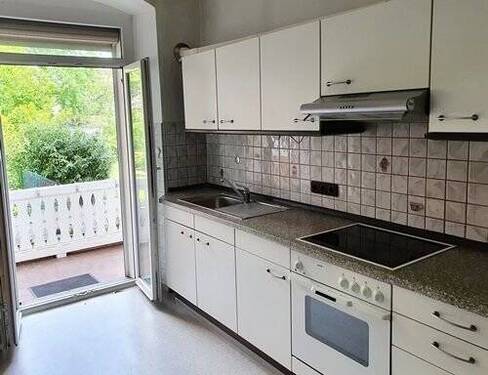 EBK mit Zugang zum Garten - 4 Zimmer Etagenwohnung in Kitzingen