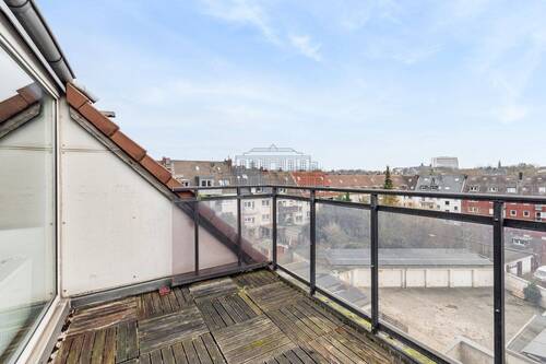 Balkon - 2 Zimmer Etagenwohnung in Essen