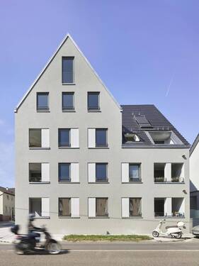 Hochmodernes Mehrfamilienhaus - Etagenwohnung mit 43,60 m&sup2; in Stuttgart / Zuffenhausen zum Kaufen