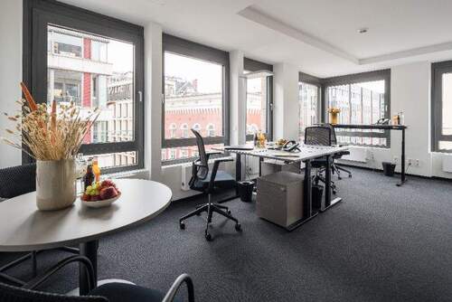 Büro - Moderner Workspace direkt am Hauptbahnhof in Hamburg - All-in-Miete