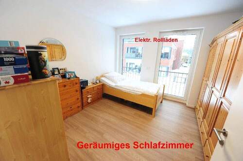modernes Bad mit bodentiefer Dusche - Etagenwohnung mit 54,90 m&sup2; in Buchholz zur Miete