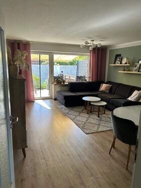 Wohn1.jpg - 3 Zimmer EG Wohnung in Oyten Zentrum - Courtage frei -