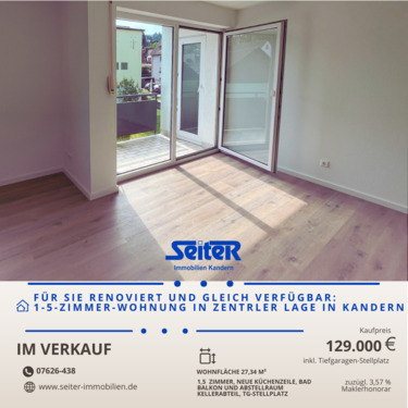 AA FB Kandern Schlageter Wo 10 (1).png - VERKAUFT! Für Sie renoviert und gleich verfügbar: 1,5-Zimmer-Wohnung in Kandern