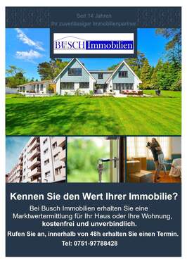 Wertermittlung - kostenfrei und unverbindlich - 