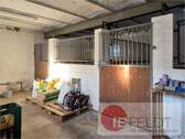 Pferdeboxen im linken Stall - 