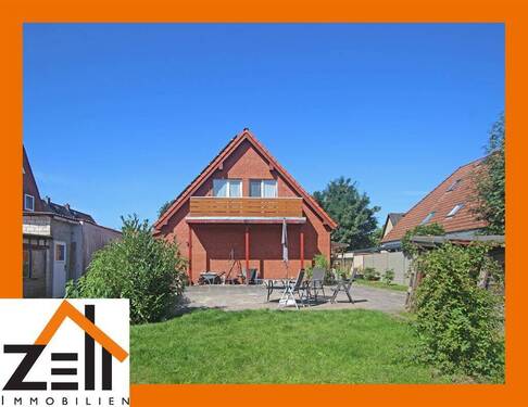 Ansicht vom Garten aus - 5 Zimmer Einfamilienhaus zum Kaufen in Geesthacht